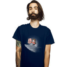 Load image into Gallery viewer, Shirts T-Shirts, Unisex / Small / Navy The Pig King
