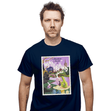 Load image into Gallery viewer, Shirts T-Shirts, Unisex / Small / Navy Adventure Awaits In Wonderland
