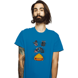Secret_Shirts T-Shirts, Unisex / Small / Sapphire Hot Dog Fusion