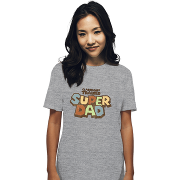 Daily_Deal_Shirts T-Shirts, Unisex / Small / Sports Grey Super Dad