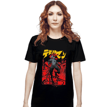 Load image into Gallery viewer, Shirts T-Shirts, Unisex / Small / Black Debiruman
