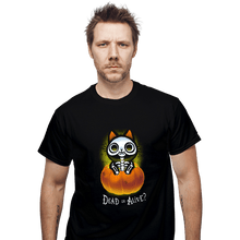 Load image into Gallery viewer, Daily_Deal_Shirts T-Shirts, Unisex / Small / Black Schrodinger Halloween
