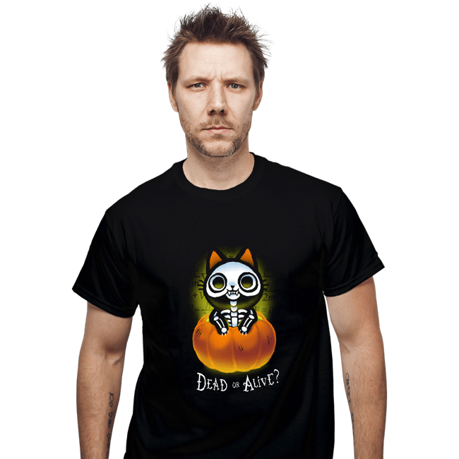 Daily_Deal_Shirts T-Shirts, Unisex / Small / Black Schrodinger Halloween