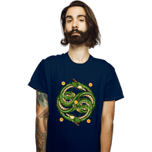 Load image into Gallery viewer, Daily_Deal_Shirts T-Shirts, Unisex / Small / Navy Neverending Dragonball
