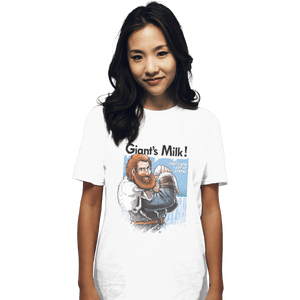 Shirts T-Shirts, Unisex / Small / White Giant's Milk!