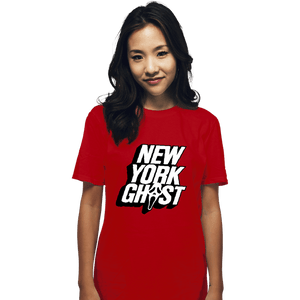 Daily_Deal_Shirts T-Shirts, Unisex / Small / Red New York Ghost