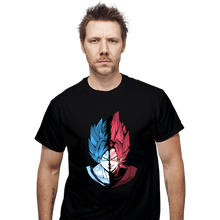 Load image into Gallery viewer, Shirts T-Shirts, Unisex / Small / Black Blue VS Rose
