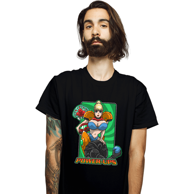 Daily_Deal_Shirts T-Shirts, Unisex / Small / Black Power-Ups