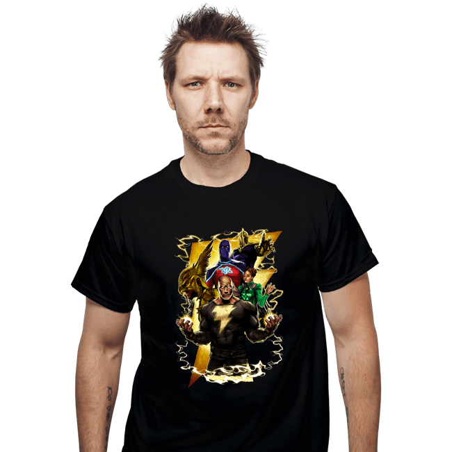 Daily_Deal_Shirts T-Shirts, Unisex / Small / Black Pumped Thunder