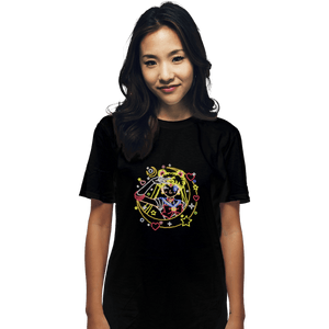 Shirts T-Shirts, Unisex / Small / Black Sailor Neon