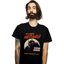 Load image into Gallery viewer, Daily_Deal_Shirts T-Shirts, Unisex / Small / Black Mothman
