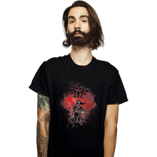 Load image into Gallery viewer, Shirts T-Shirts, Unisex / Small / Black Dark Link Art
