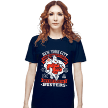 Load image into Gallery viewer, Daily_Deal_Shirts T-Shirts, Unisex / Small / Navy NYC Busters
