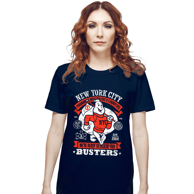 Daily_Deal_Shirts T-Shirts, Unisex / Small / Navy NYC Busters