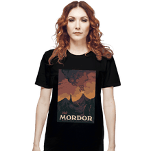 Load image into Gallery viewer, Shirts T-Shirts, Unisex / Small / Black Visit Mordor
