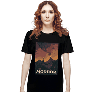 Shirts T-Shirts, Unisex / Small / Black Visit Mordor