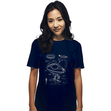 Load image into Gallery viewer, Daily_Deal_Shirts T-Shirts, Unisex / Small / Navy LO-LA59 Schematics
