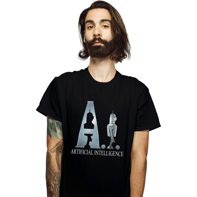 Daily_Deal_Shirts T-Shirts, Unisex / Small / Black Artificial Intelligence