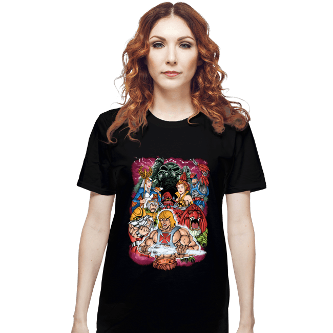 Shirts T-Shirts, Unisex / Small / Black Eternia Warrior