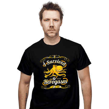 Daily_Deal_Shirts T-Shirts, Unisex / Small / Black I Survived The Hero Gathering