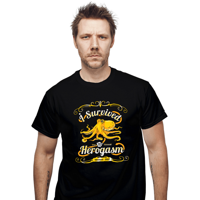 Daily_Deal_Shirts T-Shirts, Unisex / Small / Black I Survived The Hero Gathering
