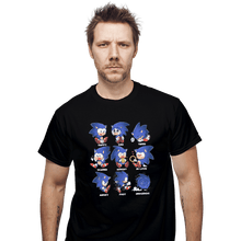 Load image into Gallery viewer, Shirts T-Shirts, Unisex / Small / Black Hedgehog
