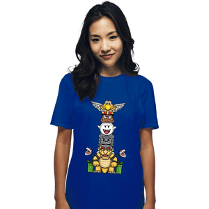Secret_Shirts T-Shirts, Unisex / Small / Royal Blue Totem Of Terror
