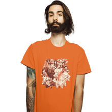 Load image into Gallery viewer, Shirts T-Shirts, Unisex / Small / Orange Genshin Impact
