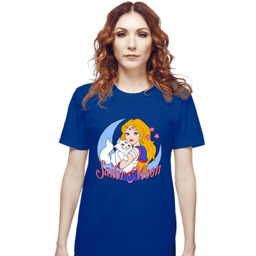 Secret_Shirts T-Shirts, Unisex / Small / Royal Blue USA Sailor Moon