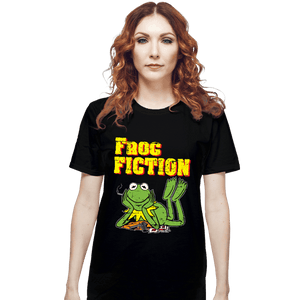 Daily_Deal_Shirts T-Shirts, Unisex / Small / Black Frog Fiction