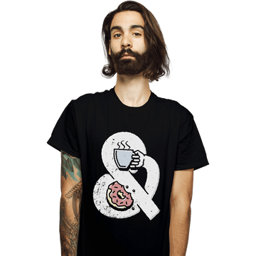 Shirts T-Shirts, Unisex / Small / Black Coffee and Donuts