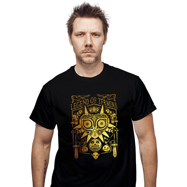 Daily_Deal_Shirts T-Shirts, Unisex / Small / Black Legend Of Termina