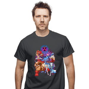 Shirts T-Shirts, Unisex / Small / Charcoal X-Men Villains
