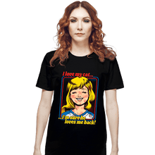 Load image into Gallery viewer, Secret_Shirts T-Shirts, Unisex / Small / Black Love My Cats
