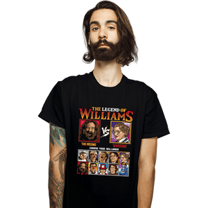 Daily_Deal_Shirts T-Shirts, Unisex / Small / Black Robin Williams Fighter