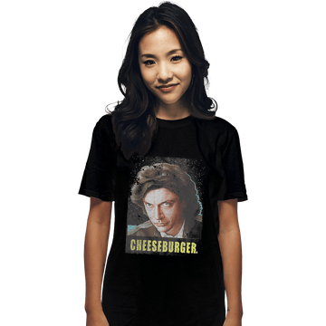 Shirts T-Shirts, Unisex / Small / Black Cheeseburger