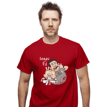 Load image into Gallery viewer, Shirts T-Shirts, Unisex / Small / Red Shaun And Ed
