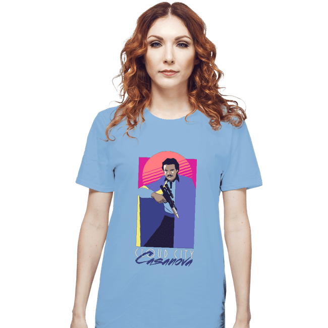 Daily_Deal_Shirts T-Shirts, Unisex / Small / Powder Blue Cloud City Casanova