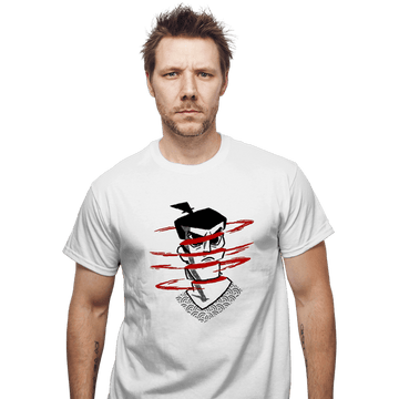Shirts T-Shirts, Unisex / Small / White Samura Slash