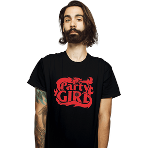 Shirts T-Shirts, Unisex / Small / Black Party Girl