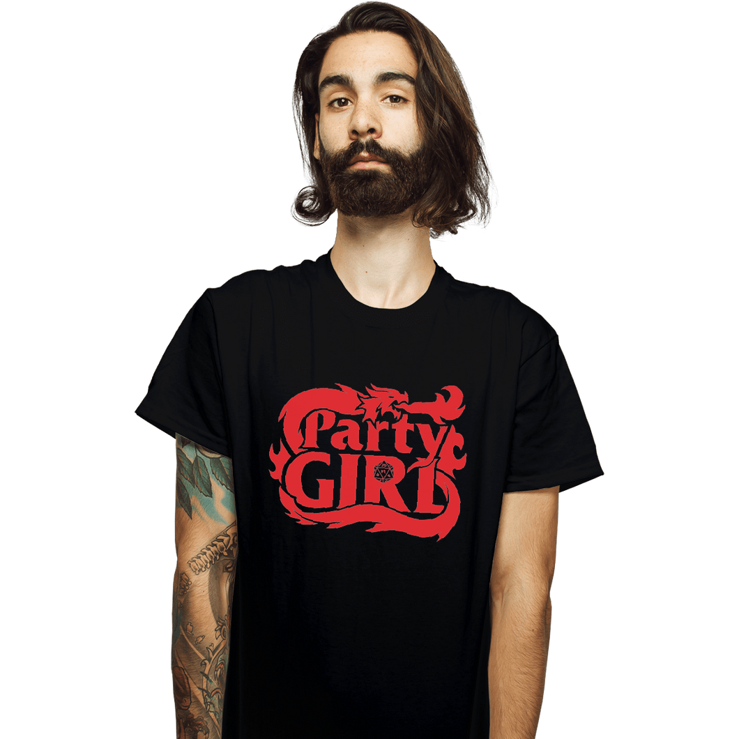 Shirts T-Shirts, Unisex / Small / Black Party Girl