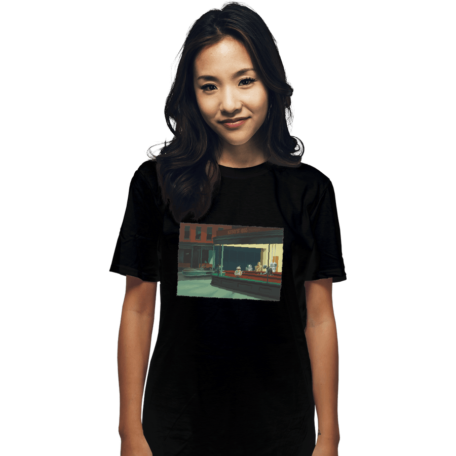 Shirts T-Shirts, Unisex / Small / Black Nightdroids