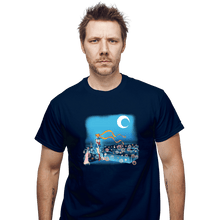 Load image into Gallery viewer, Daily_Deal_Shirts T-Shirts, Unisex / Small / Navy Fighting Evil By Moonlight
