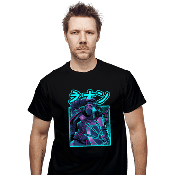Daily_Deal_Shirts T-Shirts, Unisex / Small / Black Mortal Neon