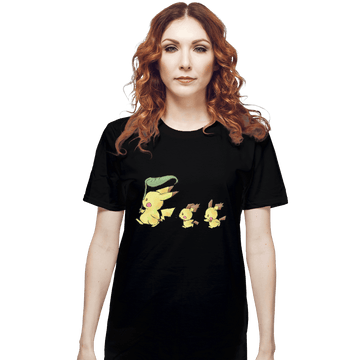 Shirts T-Shirts, Unisex / Small / Black Pika Pika