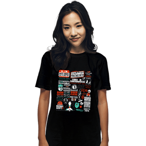 Shirts T-Shirts, Unisex / Small / Black All Things Office