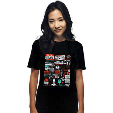 Shirts T-Shirts, Unisex / Small / Black All Things Office