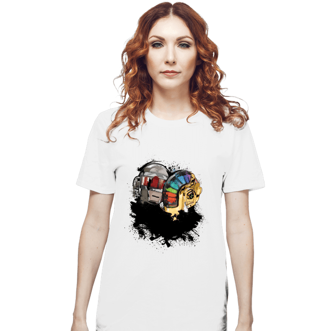 Secret_Shirts T-Shirts, Unisex / Small / White The Robot Touch