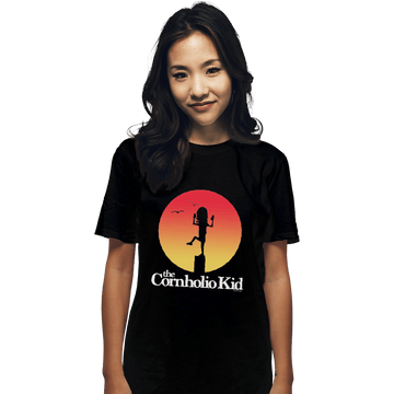 Shirts T-Shirts, Unisex / Small / Black The Cornholio Kid
