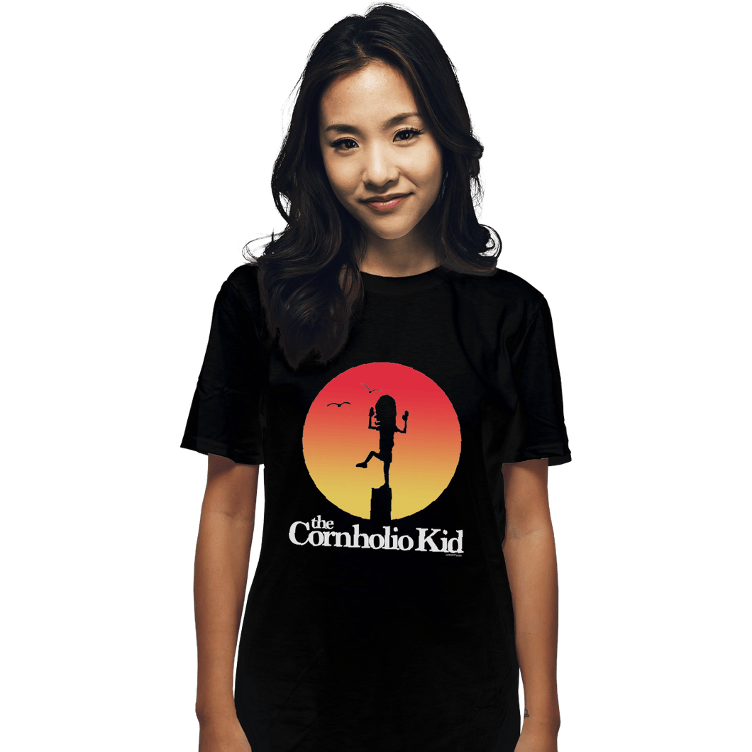 Shirts T-Shirts, Unisex / Small / Black The Cornholio Kid